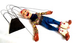 Vintage 1950’s Howdy Doody Marionette Puppet - Peter Puppet Playthings 2