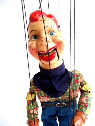 Vintage 1950’s Howdy Doody Marionette Puppet - Peter Puppet Playthings 3