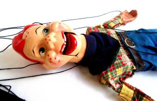 Vintage 1950’s Howdy Doody Marionette Puppet - Peter Puppet Playthings 4