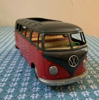 Vintage VW Volkswagen Van Bus Bandai 9