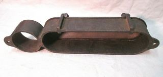 ANTIQUE WHITEWATER WISCONSIN TRACTOR IMPLEMENT CAST IRON TOOL BOX IHC JOHN DEERE 4