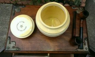 Antique Victorian Pipe Smokers Cabinet 27 x 31.  5 x 20 cms 3