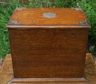 Antique Victorian Pipe Smokers Cabinet 27 x 31.  5 x 20 cms 7