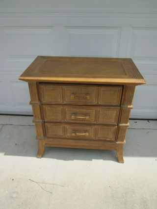 Solid Wood Nightstand 3 Drawers Henry Link By Lexington Not