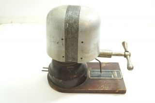 ANTIQUE 1920 ' S GARVE ELECTRIC HAT STRETCHER INDUSTRIAL MOLD HEAT 2