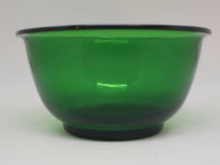 19th Century Chinese Peking Glass Jade - Green Bowl Qing Dynasty