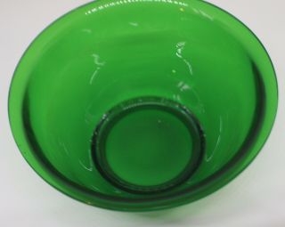 19th Century Chinese Peking glass jade - green bowl Qing Dynasty 5