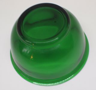 19th Century Chinese Peking glass jade - green bowl Qing Dynasty 6