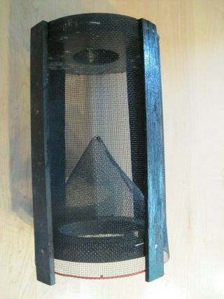 Antique Sur - Katchem Fly Trap Manufactured In 1934 By Olsen & Sons,  Kensett,  Iowa