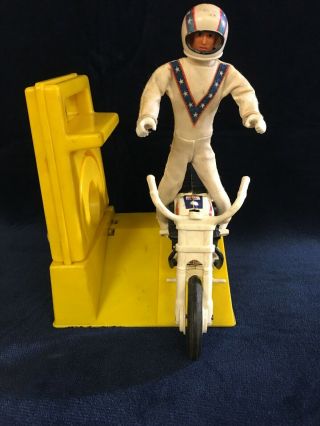 Evel Knievel Stunt Cycle 70’s W Launcher
