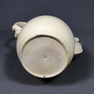 18th Century Staffordshire Creamware Pottery Coffee Pot 6
