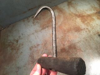 Antique Hay Hooks Meat Hooks Primitive Forged Hooks Hearth And Home 8