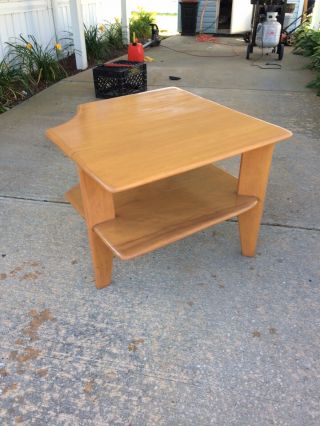 Heywood Wakefield 1940s Corner Table