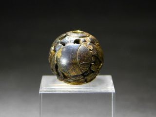 Fine Kinko Ojime Bead Netsuke Treasures 19thc Japanese Meiji Inro Antique