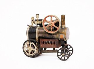 Vintage Antique Doll & Co Live Steam Tractor Toy Bing