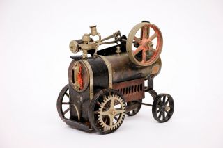 Vintage Antique Doll & Co Live Steam Tractor Toy Bing 2