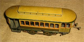 Prewar Bing Tin Litho Trolley/Streetcar/Train/Tram - Germany,  Wind - Up,  Mechanical 4