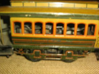 Prewar Bing Tin Litho Trolley/Streetcar/Train/Tram - Germany,  Wind - Up,  Mechanical 7