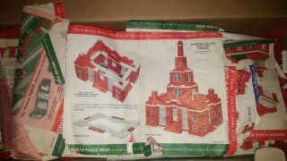 Halsam Elgo American Plastic Bricks Kit Build your Own City 6.  5lbs of Fun 12