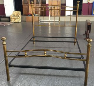 Queen Size Brass Bed - Antique - Handmade By Brass Beds Of Virginia Co.