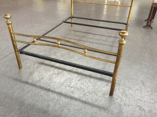 Queen Size Brass Bed - Antique - Handmade by Brass Beds of Virginia Co. 2