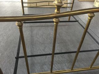 Queen Size Brass Bed - Antique - Handmade by Brass Beds of Virginia Co. 5