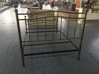 Queen Size Brass Bed - Antique - Handmade by Brass Beds of Virginia Co. 7