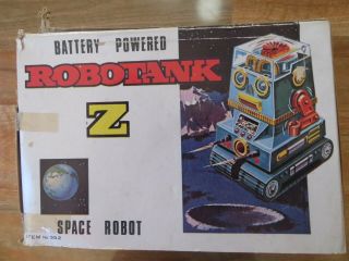 Battery Operated Tin Robot 8