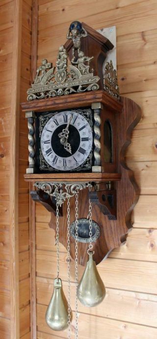 Vintage Dutch WARMINK Zaanse Wall Clock (ZA 16) 2
