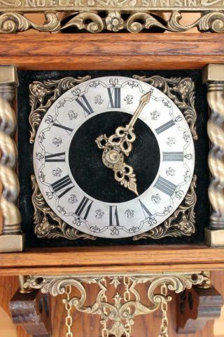 Vintage Dutch WARMINK Zaanse Wall Clock (ZA 16) 4