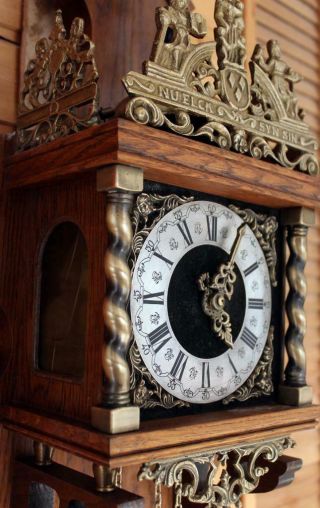 Vintage Dutch WARMINK Zaanse Wall Clock (ZA 16) 8