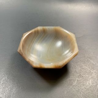 Chinese Agate Bowl Paperweight