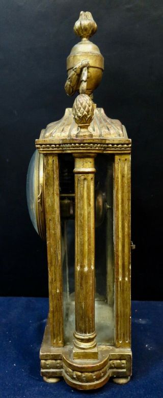 Vintage Mid 19th Century French Table Clock 9