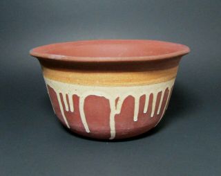 Vintage David Cressey Pottery Planter Usa 170 Mcm Drip Glaze Rare Us Ship