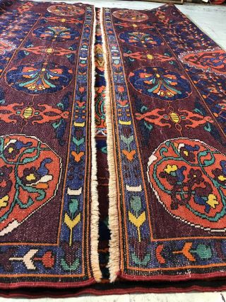 Auth: Antique Armenian Rug STELLAR Belle Epoque Organic MASTERPIECE 9x7 NR 10