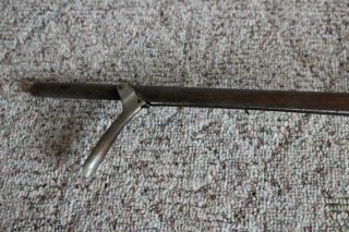 Vintage BRIDGEPORT HDWE Giraffe Reacher Double Lever Country Store Shelf Grabber 6