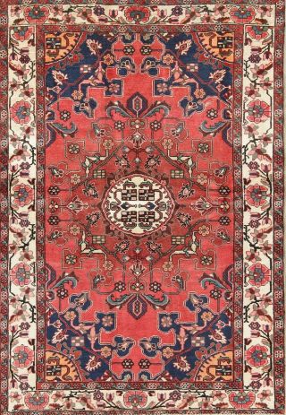 One - Of - A - Kind Geometric Malayer Persian Oriental Hand - Knotted 4 