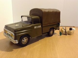 Tonka Army Troop Carrier Truck 1960 