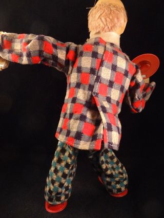 Vintage battery toy Clown the Magician funny actions Alps Cragstan circus japan 9