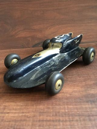 Vintage Race Car Co2 Powered Balsa Wood Circa1950 Awesome