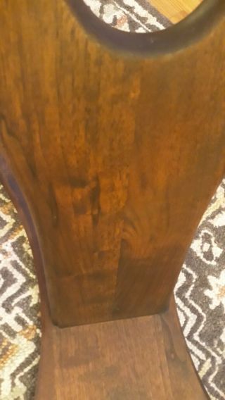 Vintage 1960 ' s MCM Adrian Pearsall Walnut Kidney Coffee Table base only 7