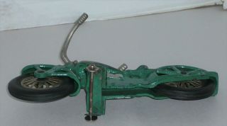 RARE & LARGE ANTIQUE 1930 ' S VINDEX CAST IRON HENDERSON MOTORCYCLE 6