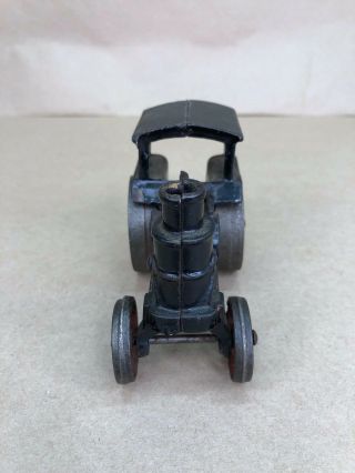 Vintage Avery Cast Iron Toy Steam Tractor Black Red Wheels 3