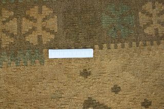 6 ' 7 x 3 ' 1 Brown Antique Handwoven Afghan Wool Kilim Area Rug Kelim Carpet 1167 7