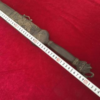 antique Long sword with sheath in ancient China. 11