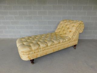 Kindel Regency Style Fainting Sofa Chaise Lounge