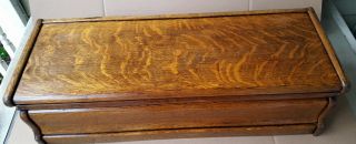 Antique Oak Macey Stacking Bookcase Top Section
