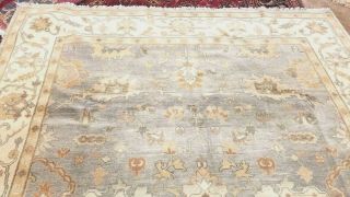 TURKISH OUSHAK TRIBAL HAND - KNOTTED CHOBI EXTREMELY DURABLE WOOL 8 ' X10 ' 8