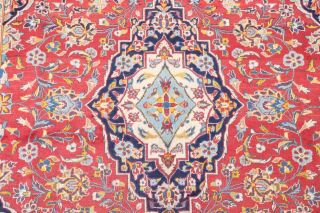 Vintage 6x10 Persian Red Rug Hand - Knotted Traditional Floral Oriental Wool Rug 4