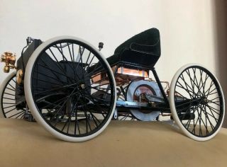 13”RARE VINTAGE 1896 FORD QUADRICYCLE FRANKLIN PRECISION MODEL COLLECTIBLE 11